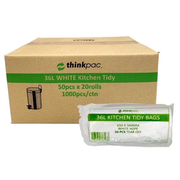 Thinkpac Kitchen Tidy Bin Liner 36L (Qty1000)